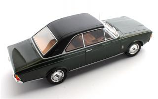 Ford Taunus P7B coupé green metallic `69-`71 Cult Scale Models 1:18 Resinemodell (Türen, Motorhaube... nicht zu öffnen!)